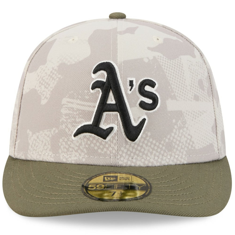 Athletics New Era 2025 Armed Forces Day 59FIFTY Fitted Hat Sale