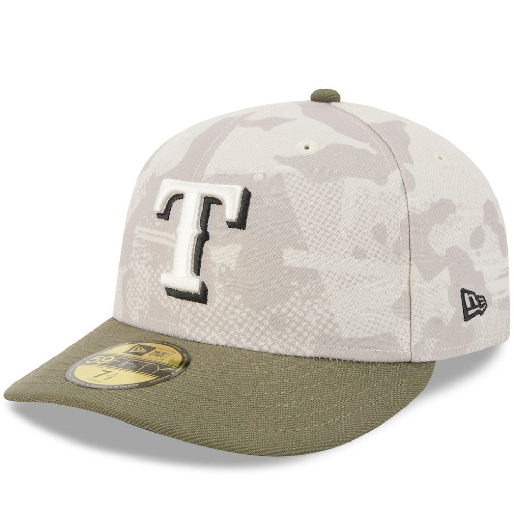 Texas Rangers New Era 2025 Armed Forces Day 59FIFTY Fitted Hat Lifestyle