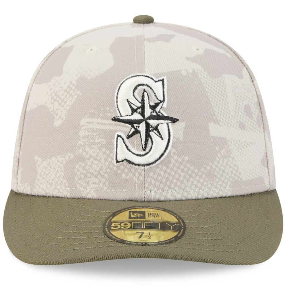 Seattle Mariners New Era 2025 Armed Forces Day 59FIFTY Fitted Hat Sale