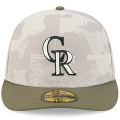 Colorado Rockies New Era 2025 Armed Forces Day 59FIFTY Fitted Hat Clearance