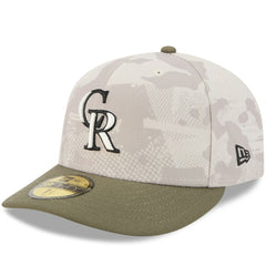 Colorado Rockies New Era 2025 Armed Forces Day 59FIFTY Fitted Hat Clearance