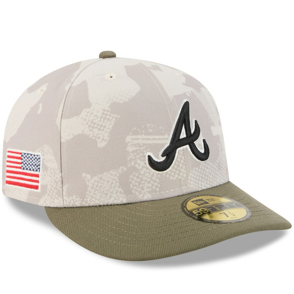 Atlanta Braves New Era 2025 Armed Forces Day 59FIFTY Fitted Hat Near Me