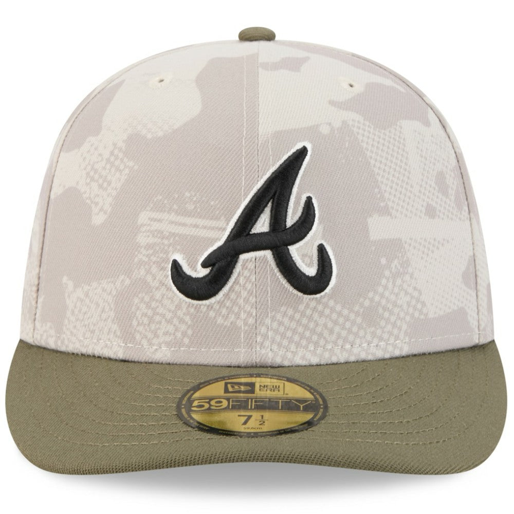Atlanta Braves New Era 2025 Armed Forces Day 59FIFTY Fitted Hat Near Me