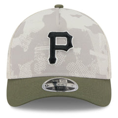 Pittsburgh Pirates New Era 2025 Armed Forces Day 9FORTY M-Crown A-Frame Adjustable Hat Online