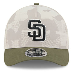 San Diego Padres New Era 2025 Armed Forces Day 9FORTY M-Crown A-Frame Adjustable Hat Online