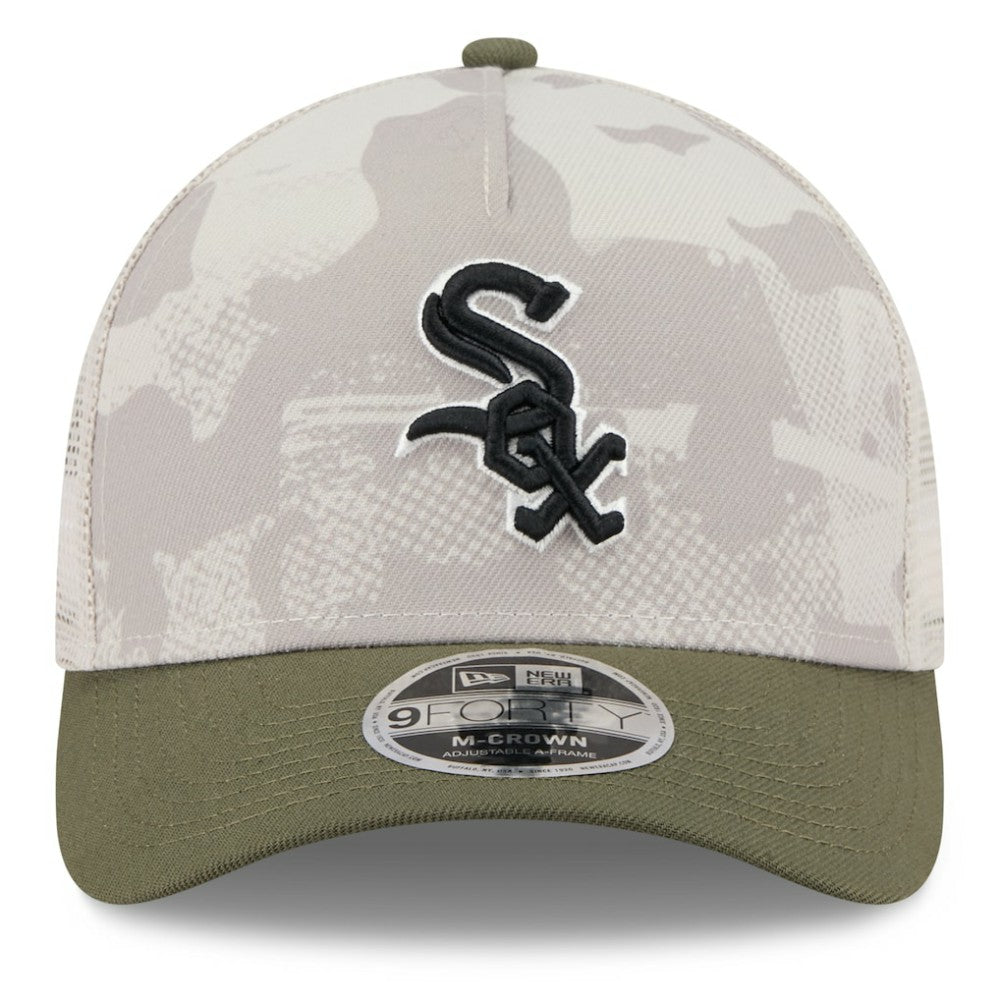 Chicago White Sox New Era 2025 Armed Forces Day 9FORTY M-Crown A-Frame Adjustable Hat Near Me