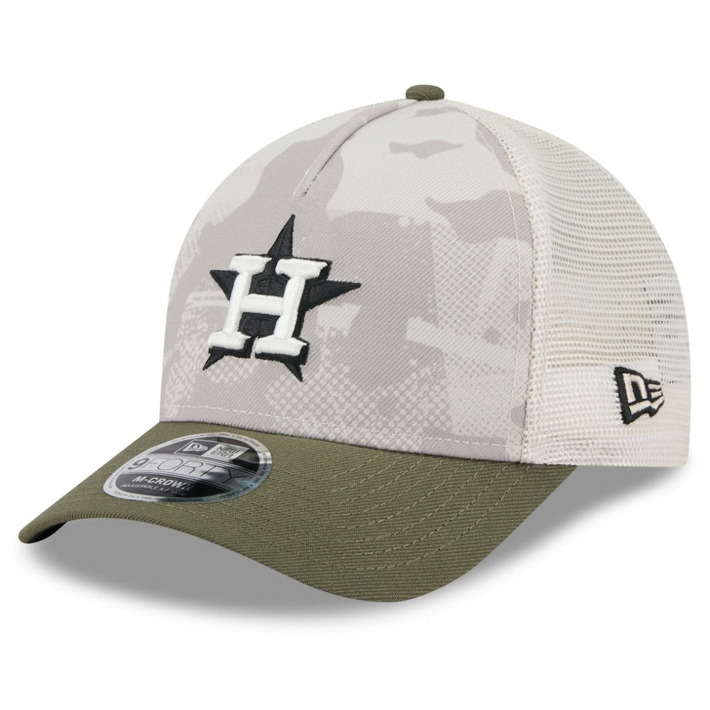 Houston Astros New Era 2025 Armed Forces Day 9FORTY M-Crown A-Frame Adjustable Hat Sale