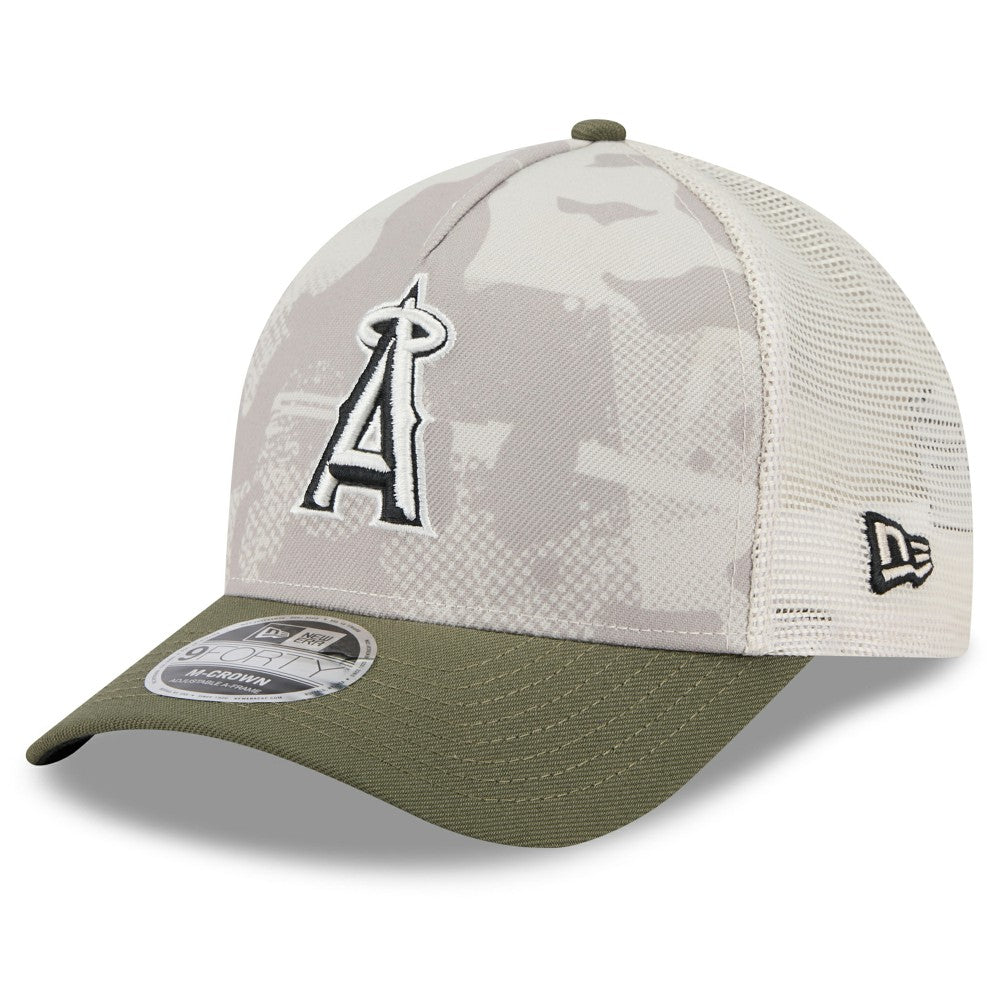 Los Angeles Angels New Era 2025 Armed Forces Day 9FORTY M-Crown A-Frame Adjustable Hat Clearance