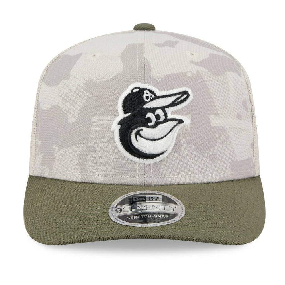 Baltimore Orioles New Era 2025 Armed Forces Day 9SEVENTY Stretch-Snap Hat Near Me