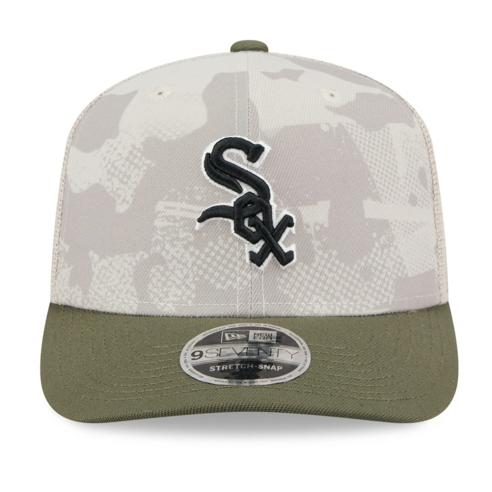Chicago White Sox New Era 2025 Armed Forces Day 9SEVENTY Stretch-Snap Hat for sale