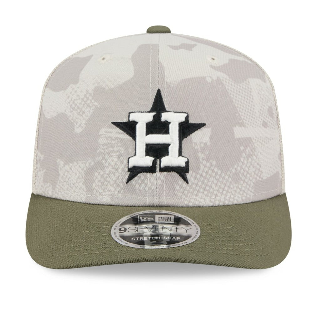 Houston Astros New Era 2025 Armed Forces Day 9SEVENTY Stretch-Snap Hat Sale