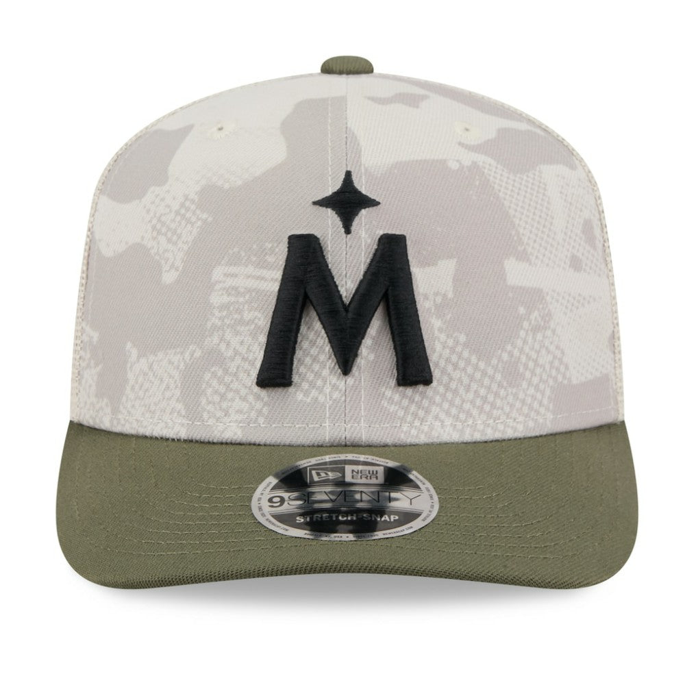 Minnesota Twins New Era 2025 Armed Forces Day 9SEVENTY Stretch-Snap Hat Clearance