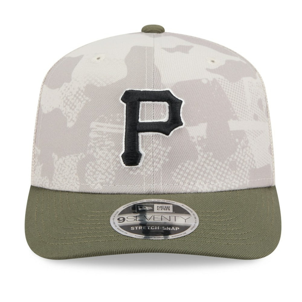 Pittsburgh Pirates New Era 2025 Armed Forces Day 9SEVENTY Stretch-Snap Hat Near Me