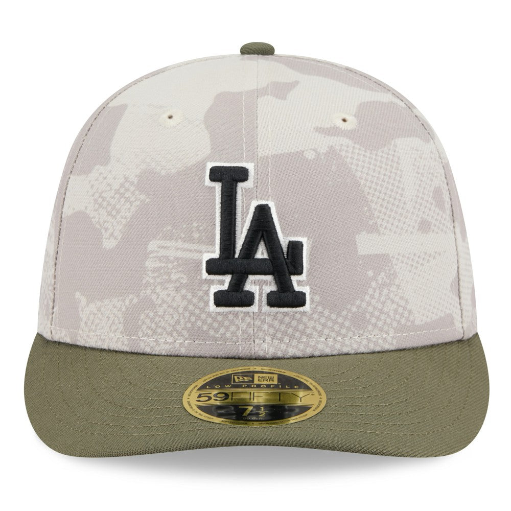 Los Angeles Dodgers New Era 2025 Armed Forces Day Low Profile 59FIFTY Fitted Hat discount