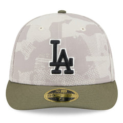 Los Angeles Dodgers New Era 2025 Armed Forces Day Low Profile 59FIFTY Fitted Hat discount