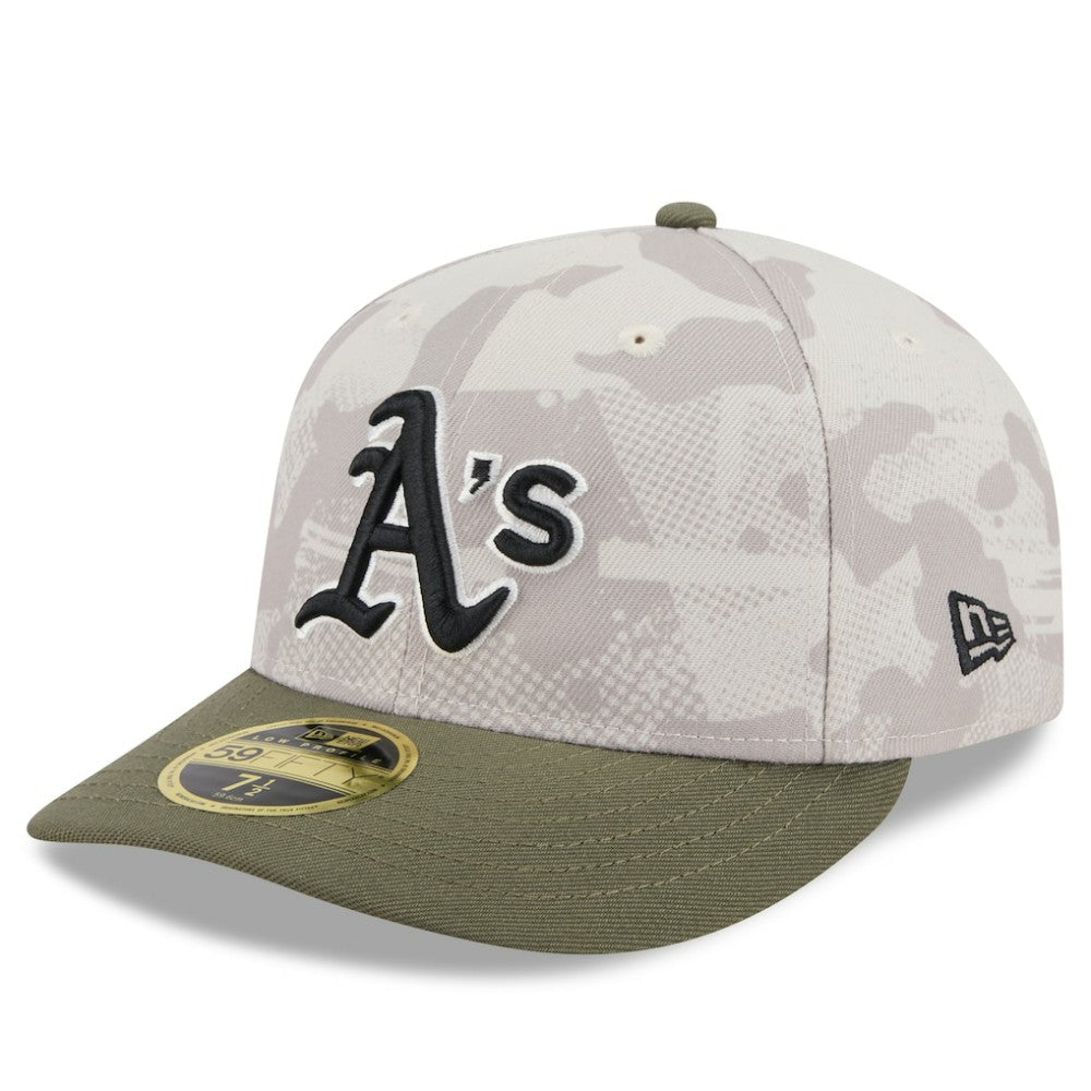 Athletics New Era 2025 Armed Forces Day Low Profile 59FIFTY Fitted Hat Sale