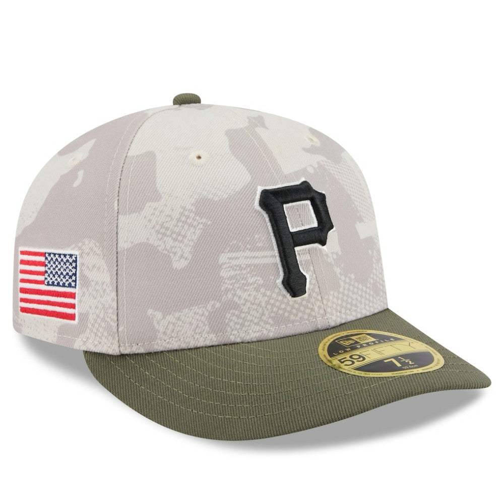 Pittsburgh Pirates New Era 2025 Armed Forces Day Low Profile 59FIFTY Fitted Hat Online