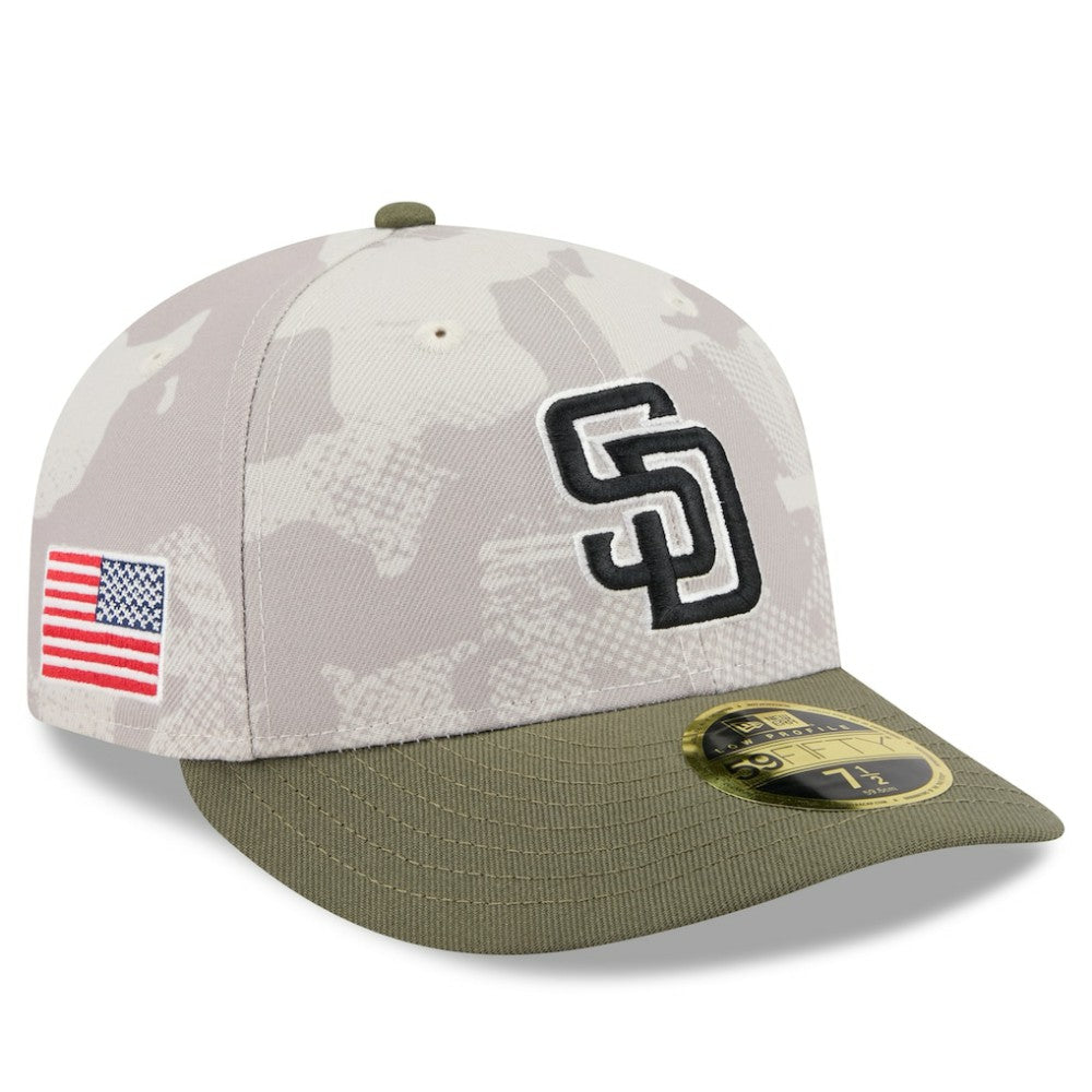 San Diego Padres New Era 2025 Armed Forces Day Low Profile 59FIFTY Fitted Hat for sale