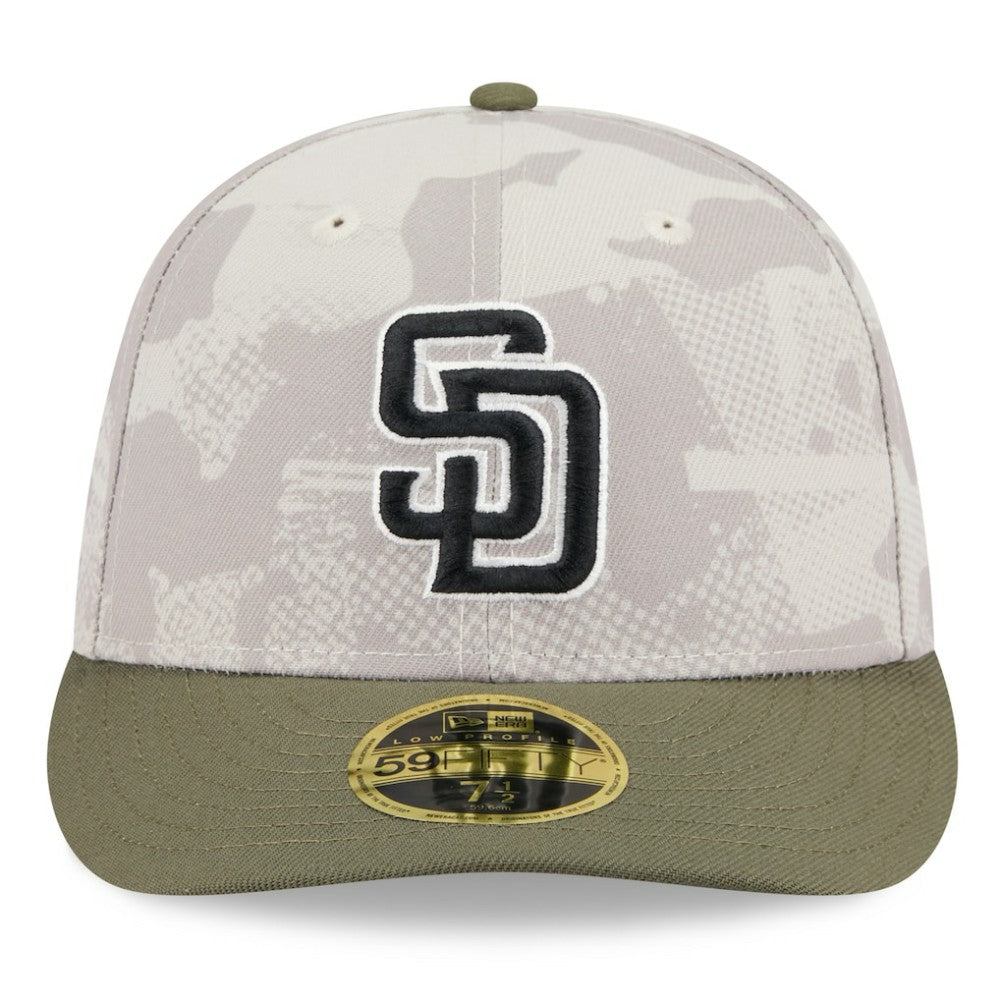 San Diego Padres New Era 2025 Armed Forces Day Low Profile 59FIFTY Fitted Hat for sale