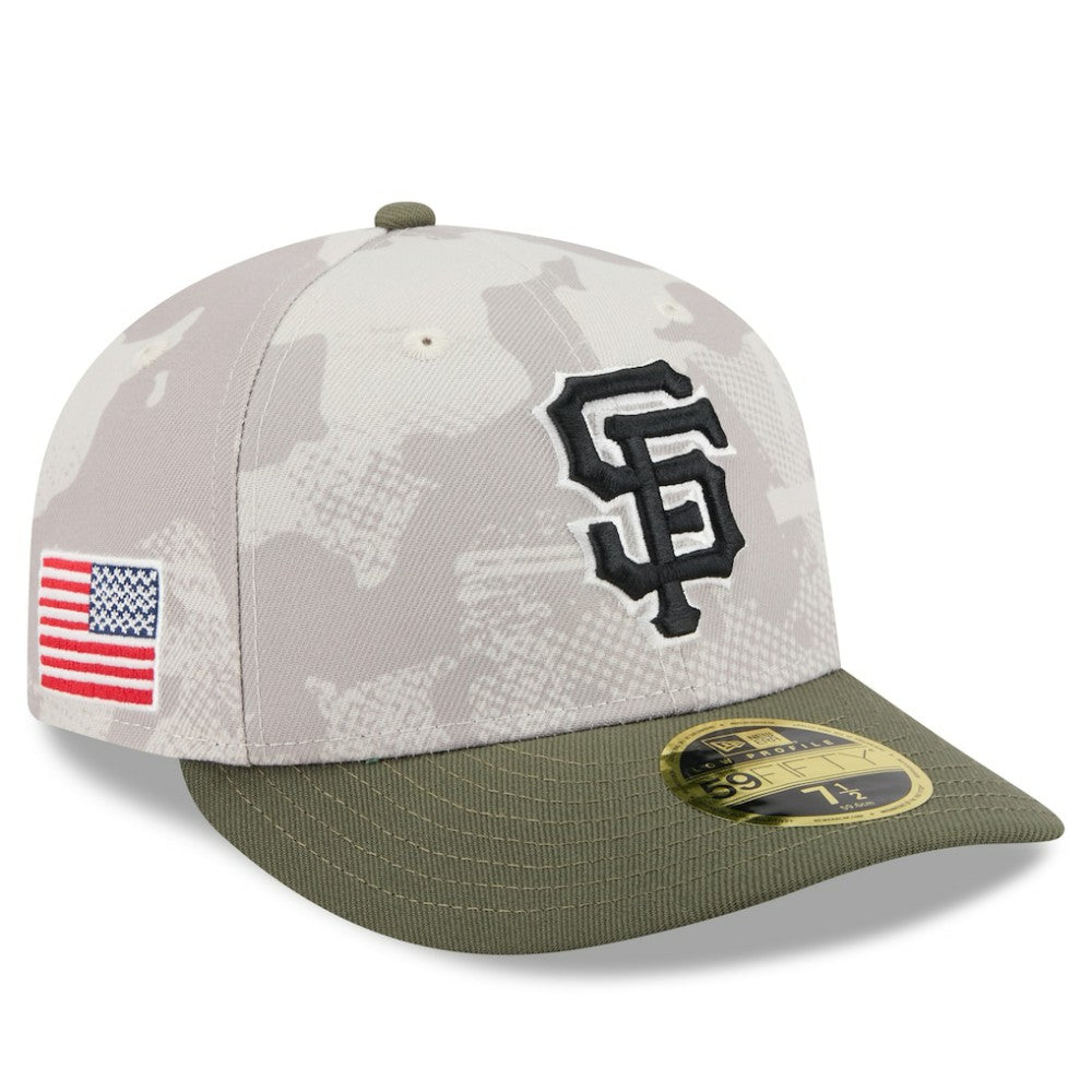 San Francisco Giants New Era 2025 Armed Forces Day Low Profile 59FIFTY Fitted Hat Near Me