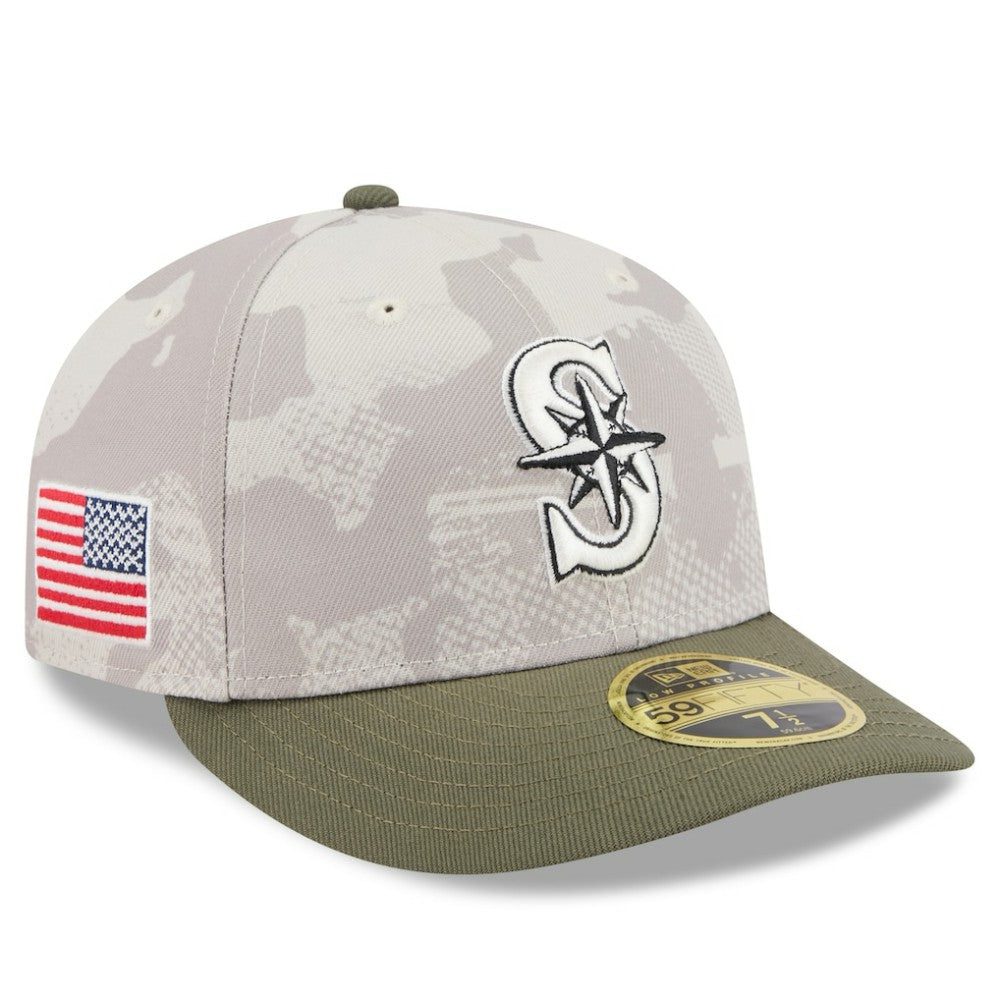 Seattle Mariners New Era 2025 Armed Forces Day Low Profile 59FIFTY Fitted Hat Online