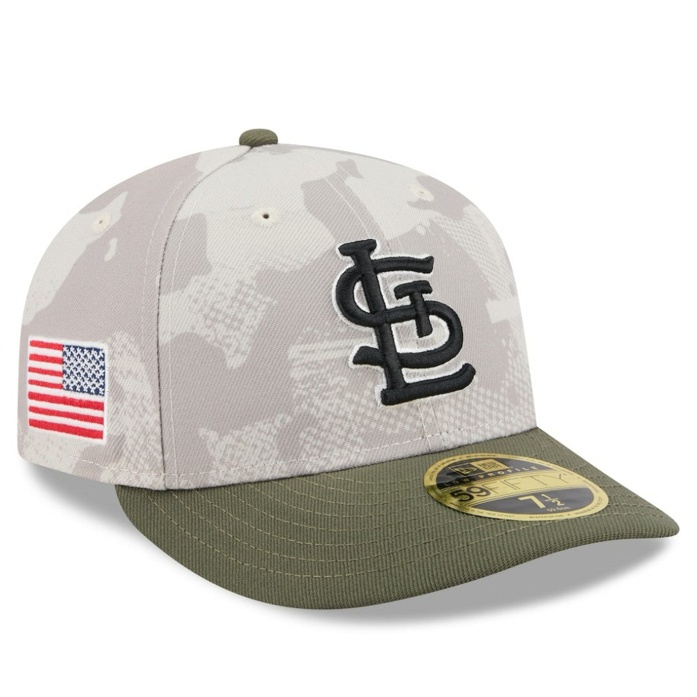 St. Louis Cardinals New Era 2025 Armed Forces Day Low Profile 59FIFTY Fitted Hat for sale