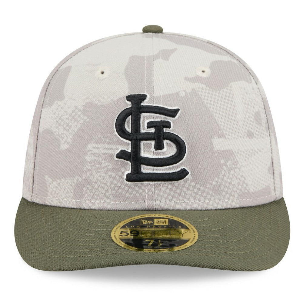 St. Louis Cardinals New Era 2025 Armed Forces Day Low Profile 59FIFTY Fitted Hat for sale
