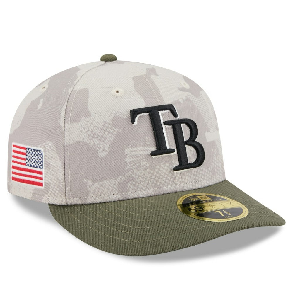 Tampa Bay Rays New Era 2025 Armed Forces Day Low Profile 59FIFTY Fitted Hat Online