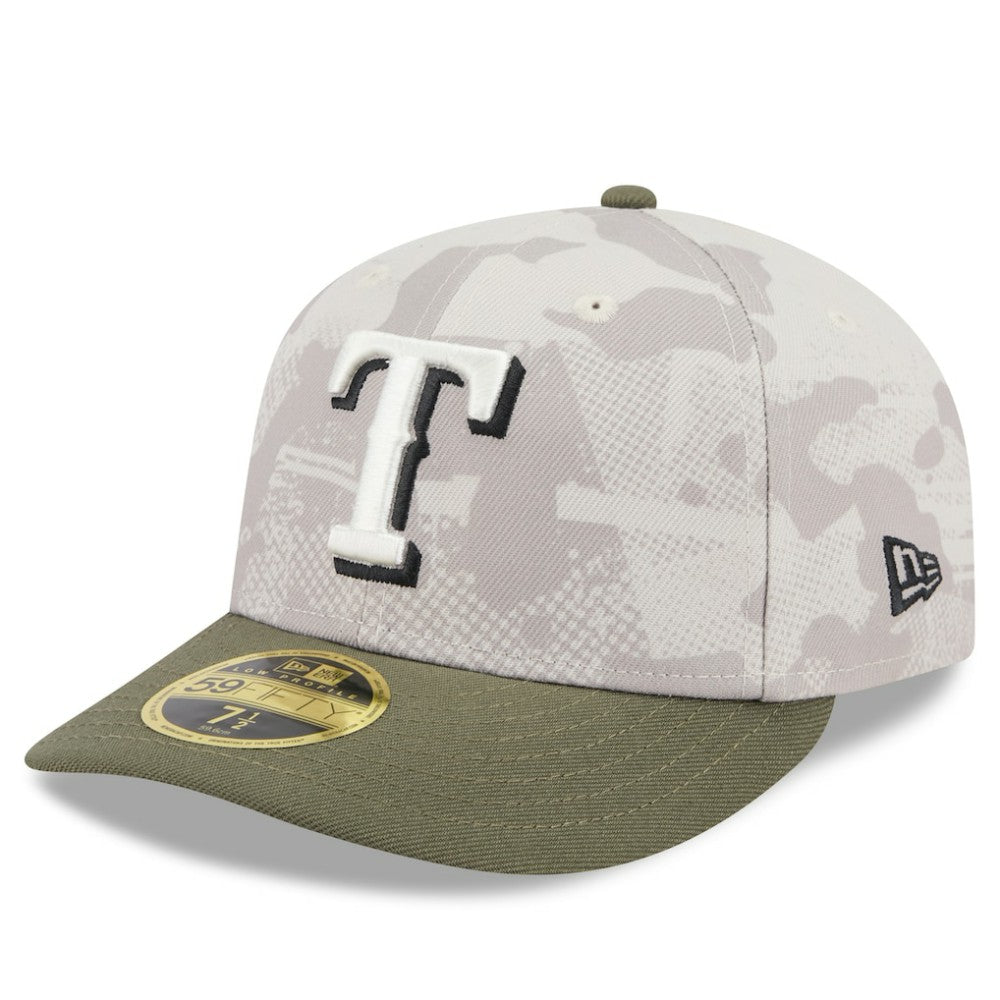Texas Rangers New Era 2025 Armed Forces Day Low Profile 59FIFTY Fitted Hat Clearance