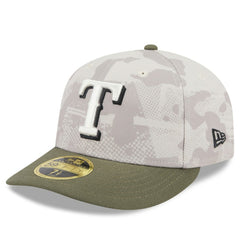 Texas Rangers New Era 2025 Armed Forces Day Low Profile 59FIFTY Fitted Hat Clearance