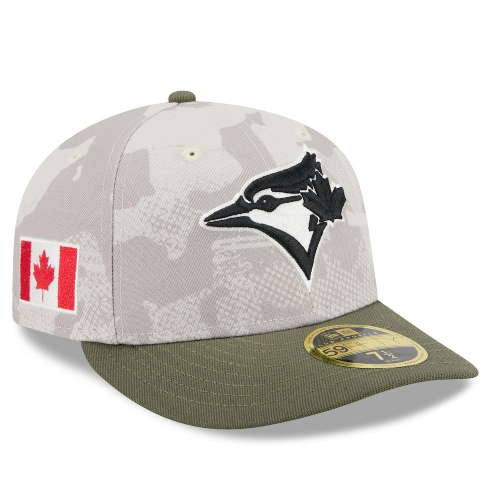Toronto Blue Jays New Era 2025 Armed Forces Day Low Profile 59FIFTY Fitted Hat Online