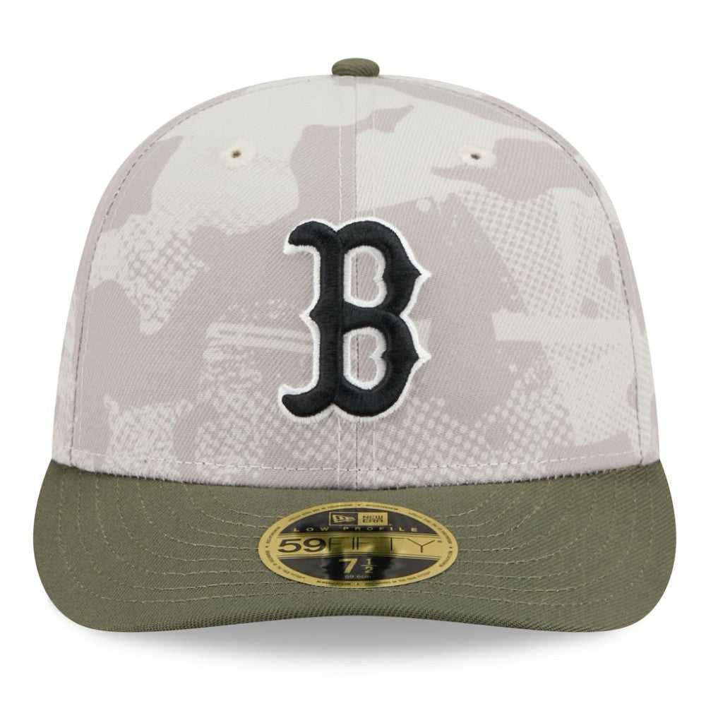 Boston Red Sox New Era 2025 Armed Forces Day Low Profile 59FIFTY Fitted Hat On Sale