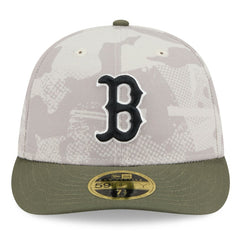 Boston Red Sox New Era 2025 Armed Forces Day Low Profile 59FIFTY Fitted Hat On Sale