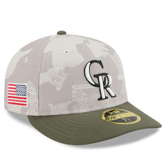 Colorado Rockies New Era 2025 Armed Forces Day Low Profile 59FIFTY Fitted Hat for sale