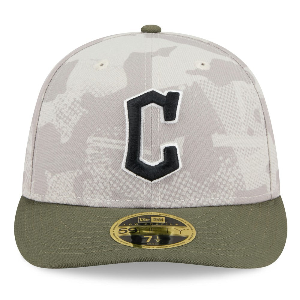 Cleveland Guardians New Era 2025 Armed Forces Day Low Profile 59FIFTY Fitted Hat Near Me