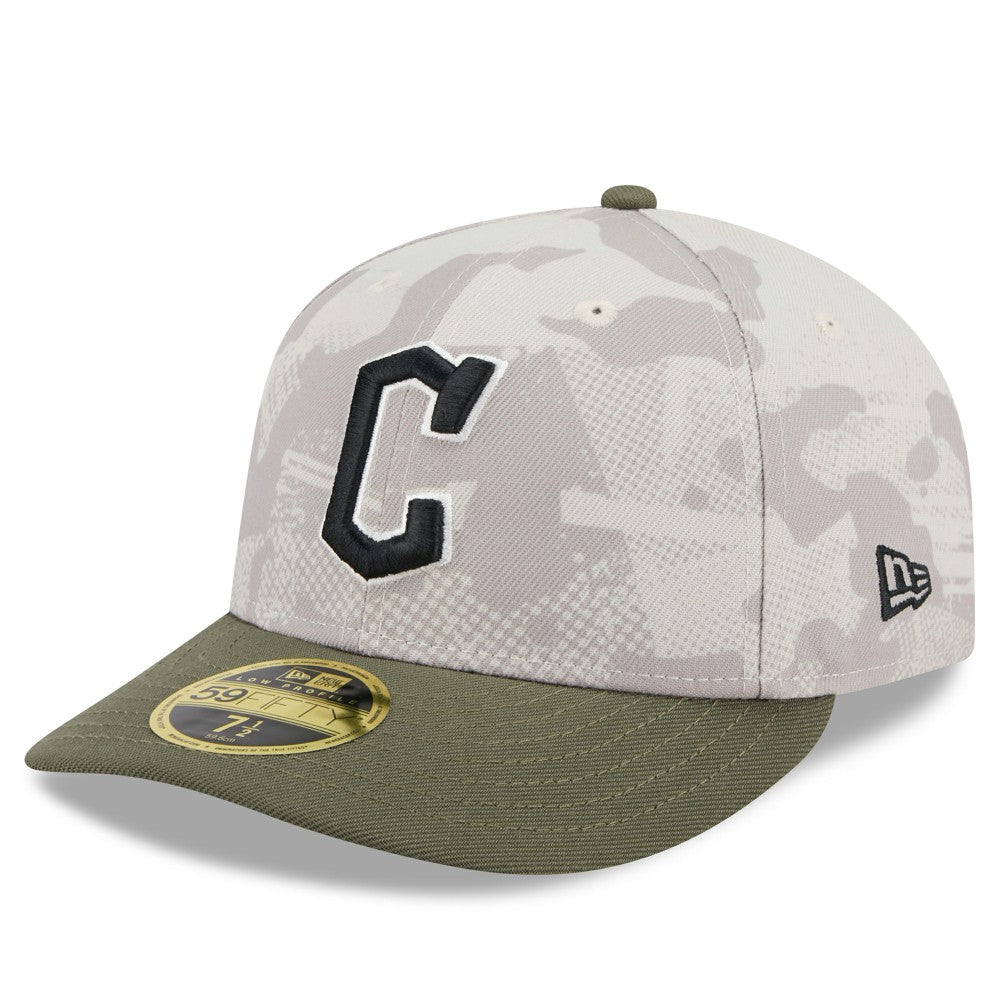 Cleveland Guardians New Era 2025 Armed Forces Day Low Profile 59FIFTY Fitted Hat Near Me