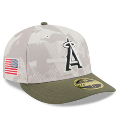 Los Angeles Angels New Era 2025 Armed Forces Day Low Profile 59FIFTY Fitted Hat Near Me