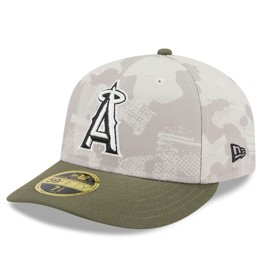 Los Angeles Angels New Era 2025 Armed Forces Day Low Profile 59FIFTY Fitted Hat Near Me