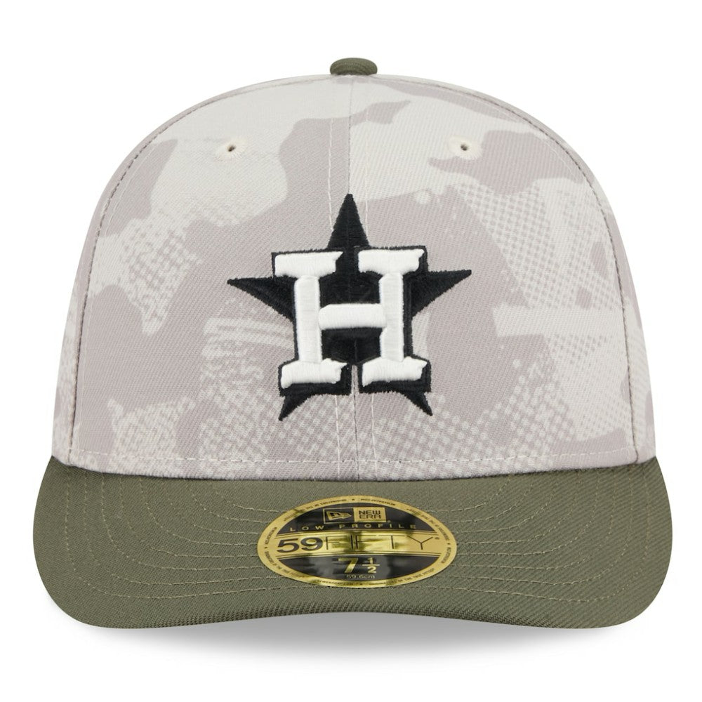Houston Astros New Era 2025 Armed Forces Day Low Profile 59FIFTY Fitted Hat On Sale