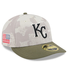 Kansas City Royals New Era 2025 Armed Forces Day Low Profile 59FIFTY Fitted Hat Clearance