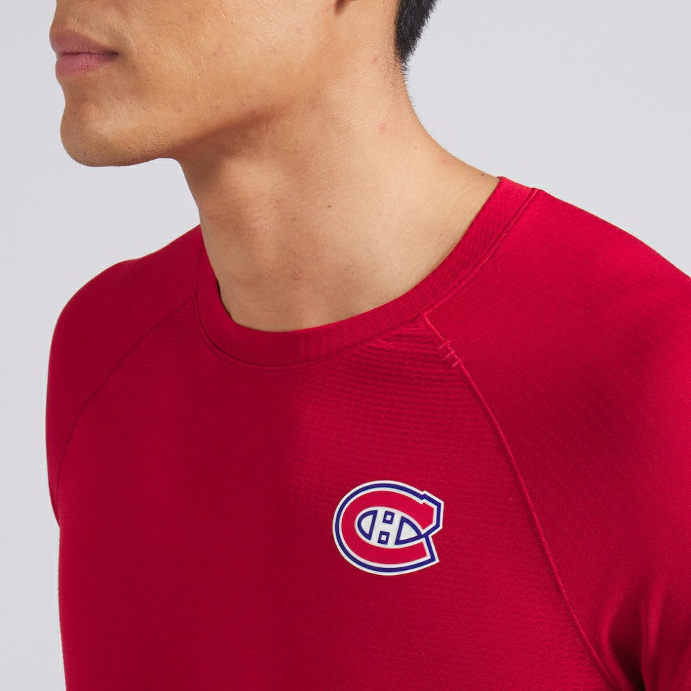 Montreal Canadiens - lululemon Metal Vent Tech Short-Sleeve Shirt True Red