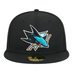 San Jose Sharks - New Era Core 59FIFTY Fitted Hat Black