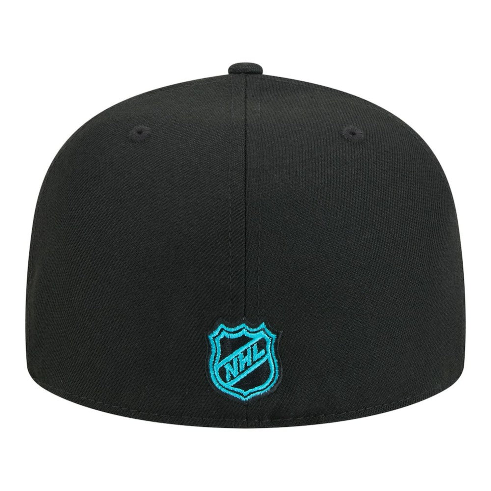 San Jose Sharks - New Era Core 59FIFTY Fitted Hat Black