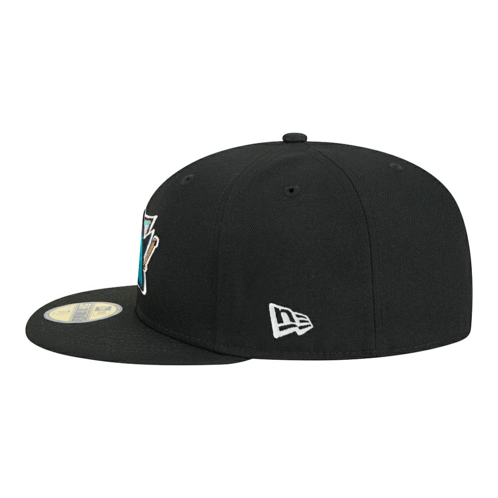 San Jose Sharks - New Era Core 59FIFTY Fitted Hat Black