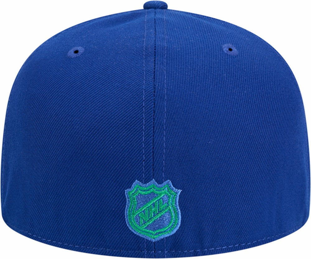 Vancouver Canucks - New Era Core 59FIFTY Fitted Hat Blue