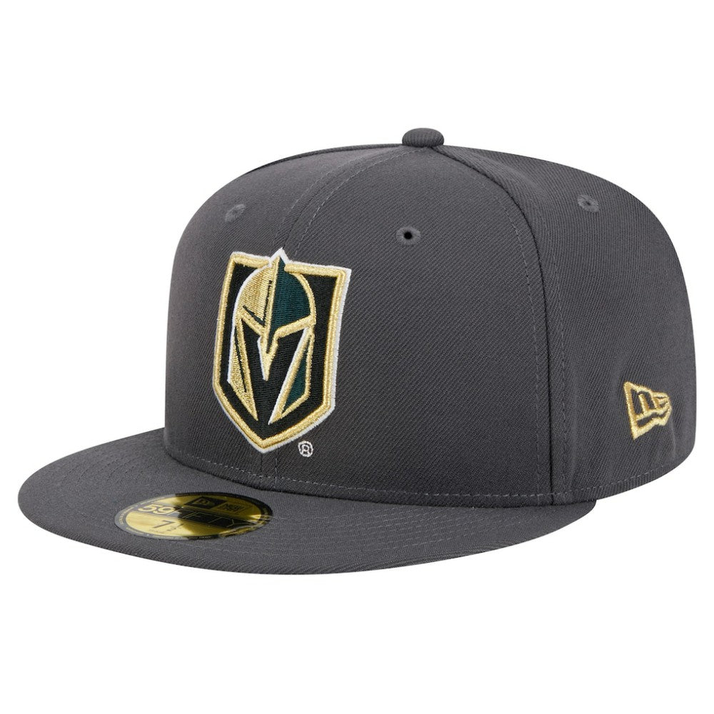 Vegas Golden Knights New Era Core 59FIFTY Fitted Hat Charcoal