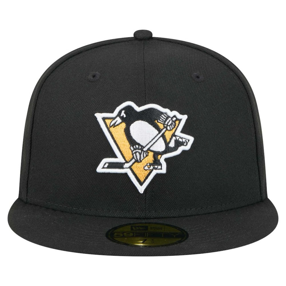 Pittsburgh Penguins New Era Core 59FIFTY Fitted Hat Black