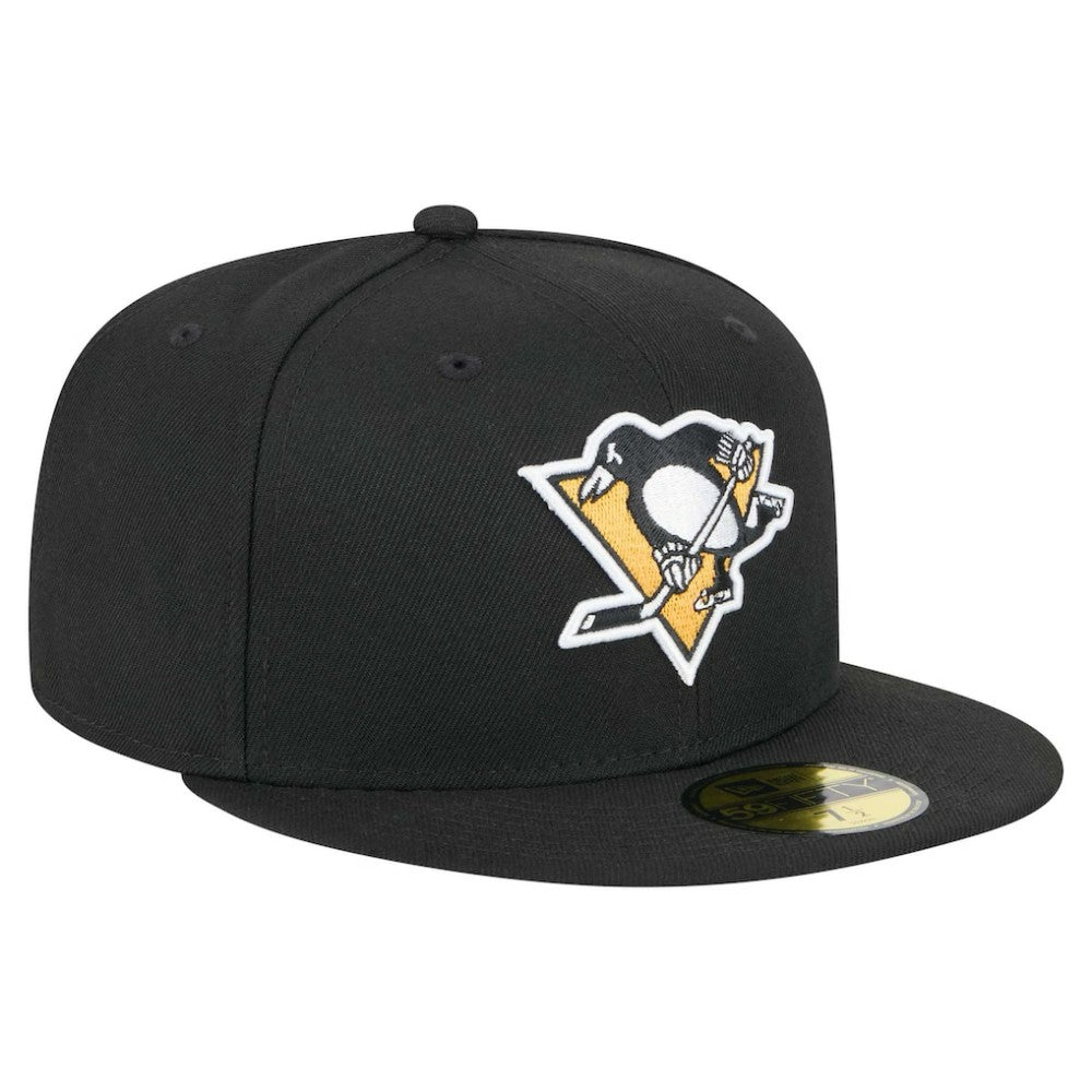 Pittsburgh Penguins New Era Core 59FIFTY Fitted Hat Black