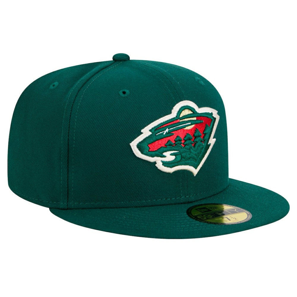 Minnesota Wild - New Era Core 59FIFTY Fitted Hat Green