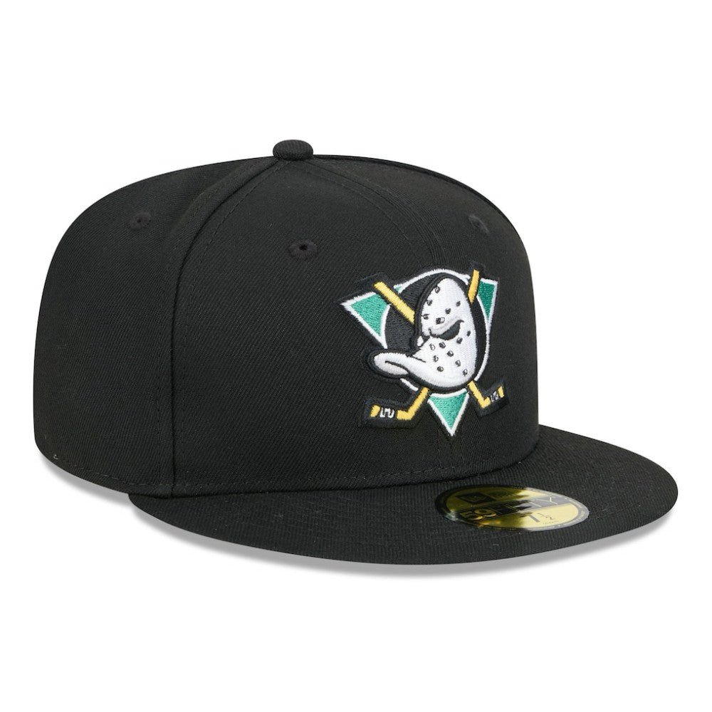 Anaheim Ducks - New Era Core 59FIFTY Fitted Hat Black